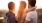 a family looking at sunset